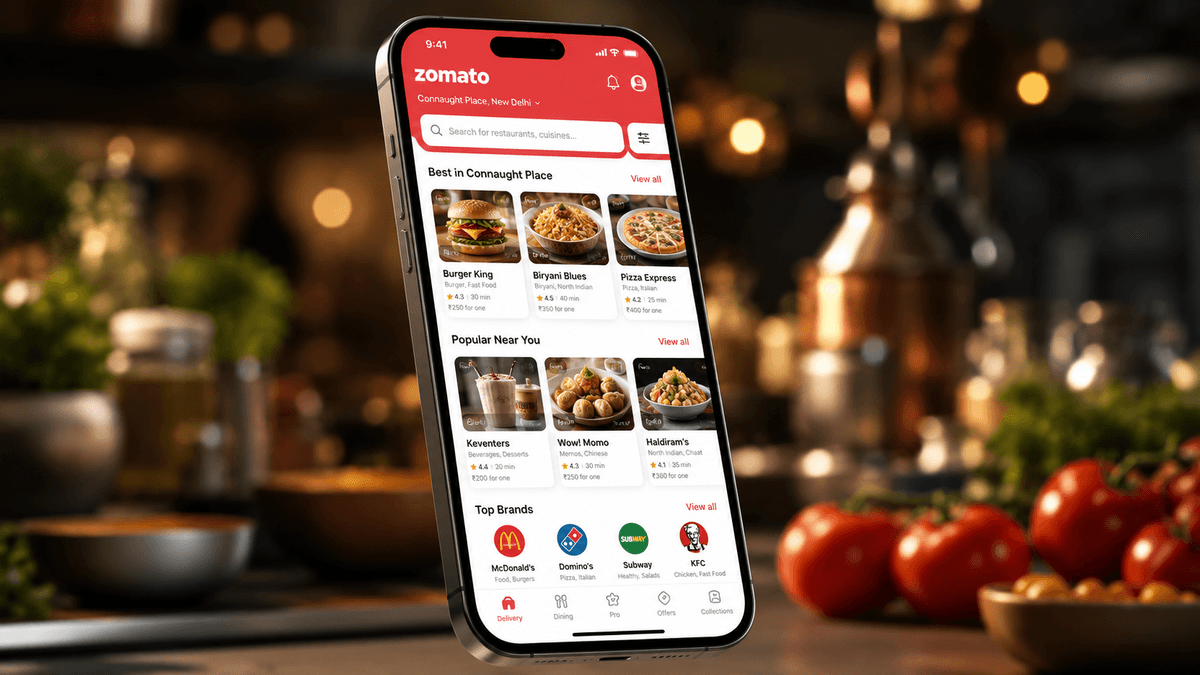 Zomato Clone project preview